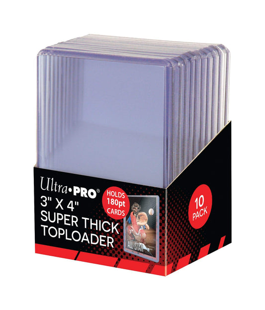 Ultra Pro Top Loader - 3"x4" 180PT Clear (10 per Pack)