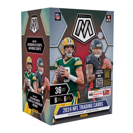 2024 Panini NFL Mosaic Football Trading Cards Blaster Box