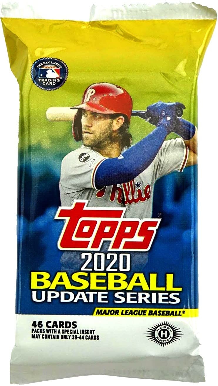 1 PACK: 2020 Topps Update MLB Baseball JUMBO pack (46 cards/pl)