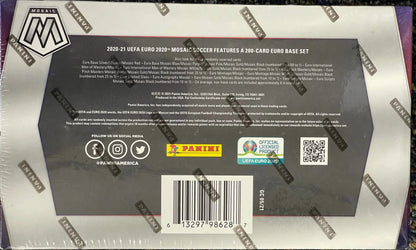 2021 Panini Mosaic UEFA Euro 2020 Soccer HOBBY box (10 pks/bx)