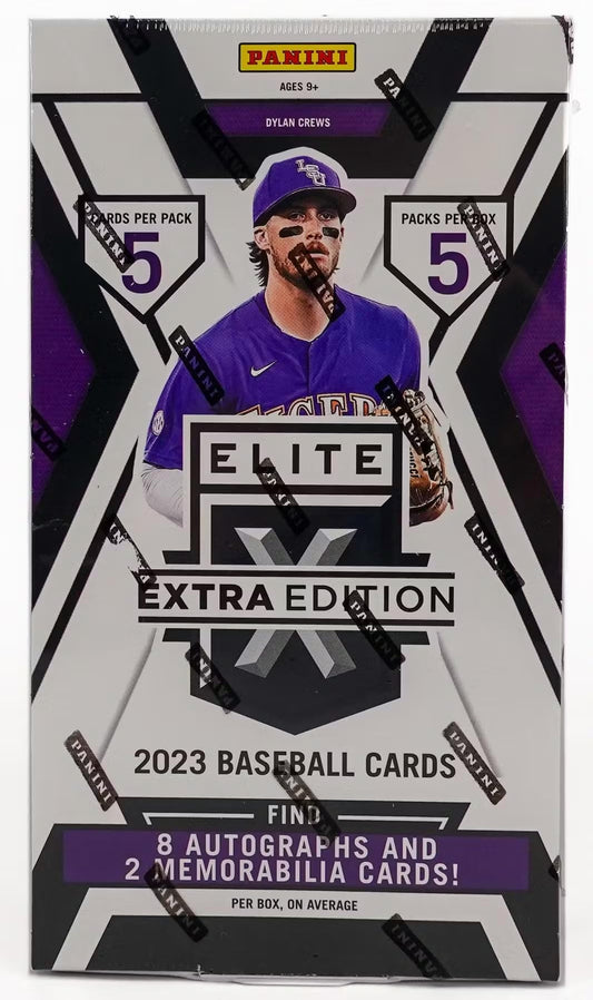 2023 Panini Elite Extra Edition Baseball Hobby Trading Card Box
