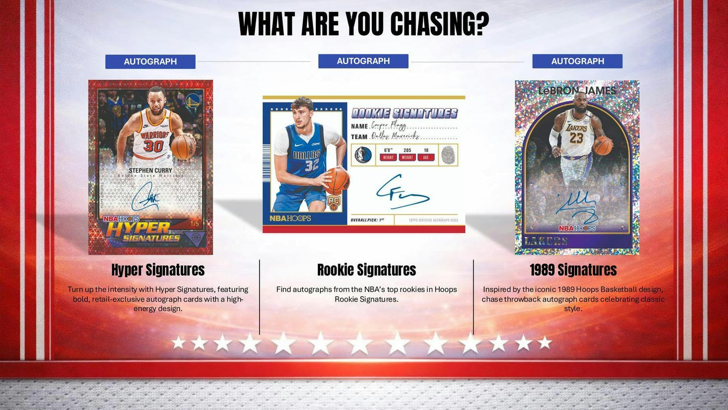 2025-26 Topps NBA Hoops HOBBY BOX