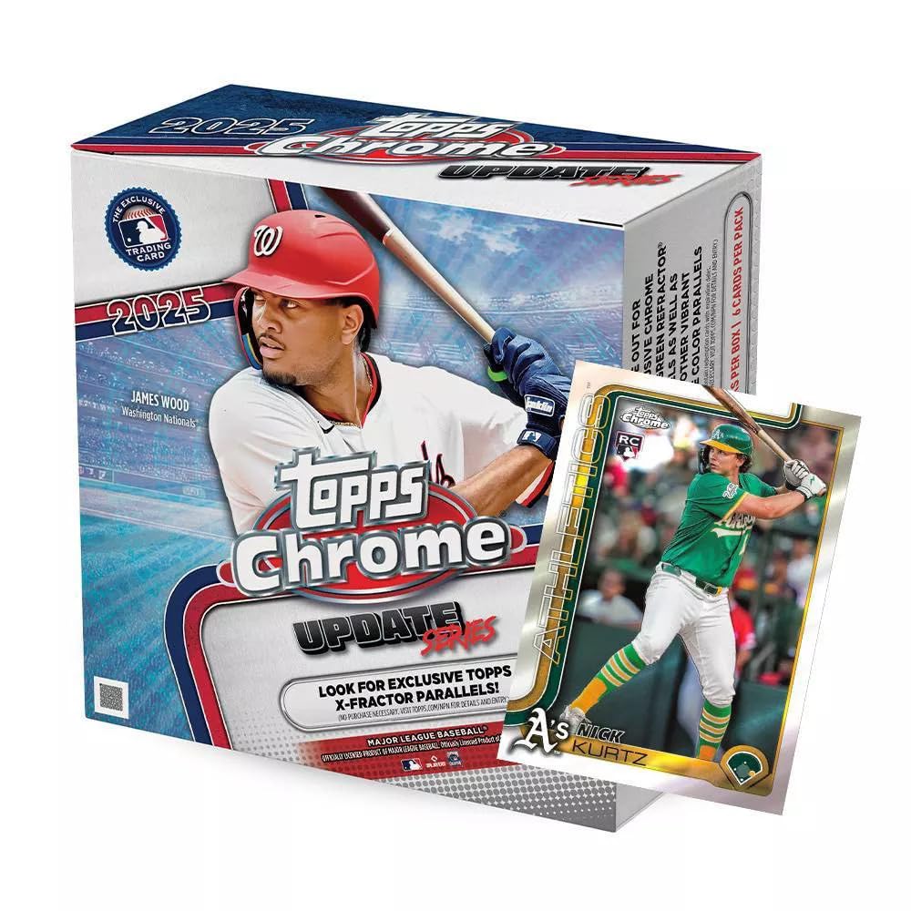 2025 Topps Chrome Update Baseball Mega Box