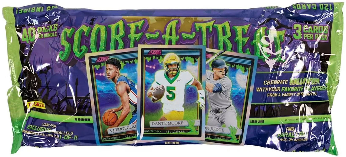 2026 PANINI SCORE-A-TREAT FACTORY SEALED PACKAGE 40 PACKS 120 CARDS