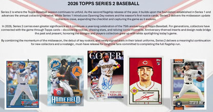 2026 Topps Series 2 Baseball Sealed Mega Box (14 Packs/Box)