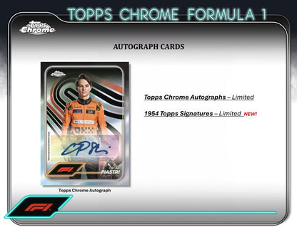 2024 Topps Chrome Formula 1 Value Box