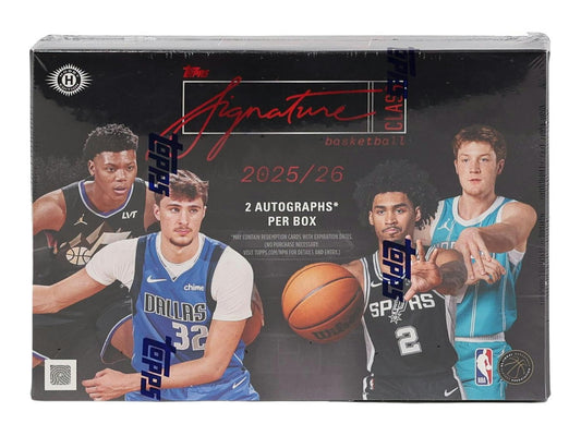 2025-26 Topps Signature Class Basketball HOBBY BOX