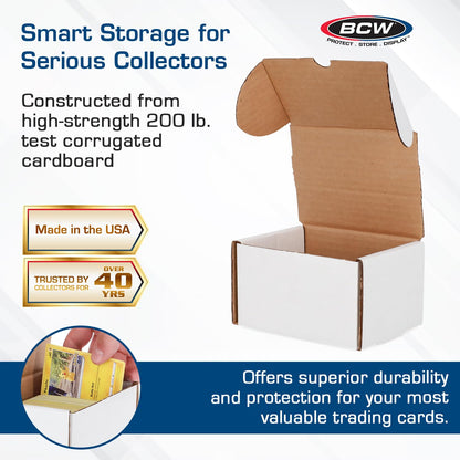 Bcw 330 Count Corrugated Cardboard Storage Box
