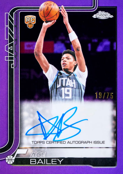 2025-26 Topps Chrome Update Basketball Hobby Box