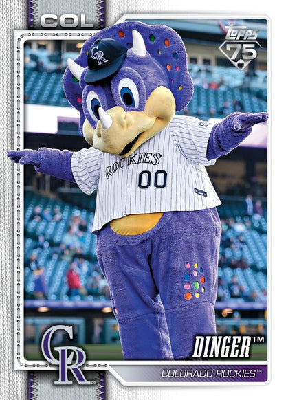 2026 Topps MLB Series 1 Baseball Trading Card Celebration Box – Exclusive Confetti & Holo Foil Parallels – Chance for Dynasty Mascot Autograph Relic Cards