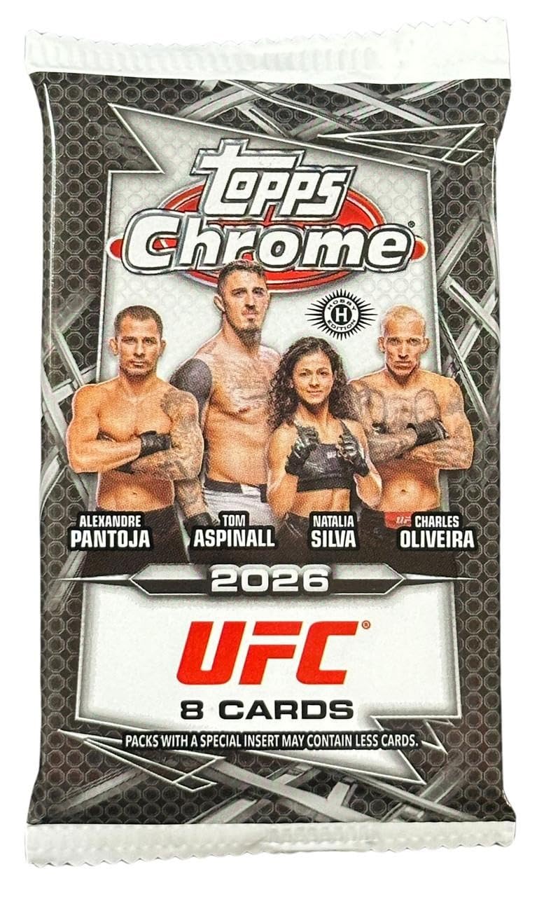 2026 Topps Chrome UFC Hobby Pack