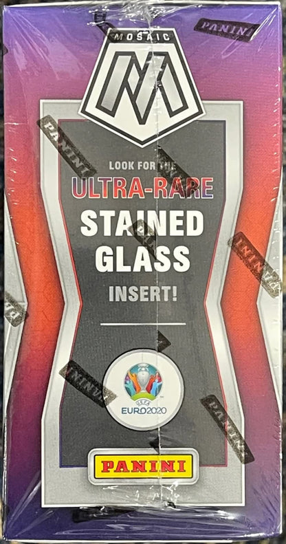 2021 Panini Mosaic UEFA Euro 2020 Soccer HOBBY box (10 pks/bx)