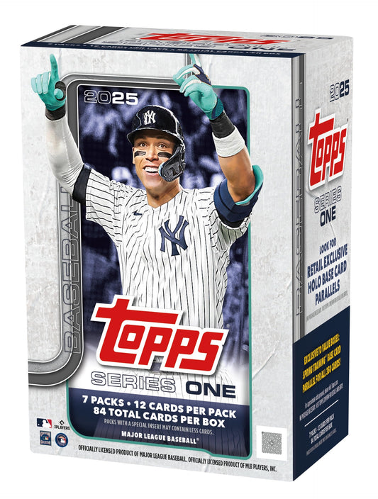 2025 Topps Series 1 Baseball Trading Card MLB Blaster Box