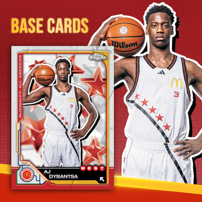 2025 Topps Chrome McDonald's All American MEGA BOX