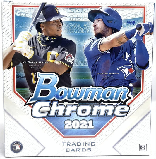 2021 Bowman Chrome Baseball Lite Box: 10 Packs/5 Cards
