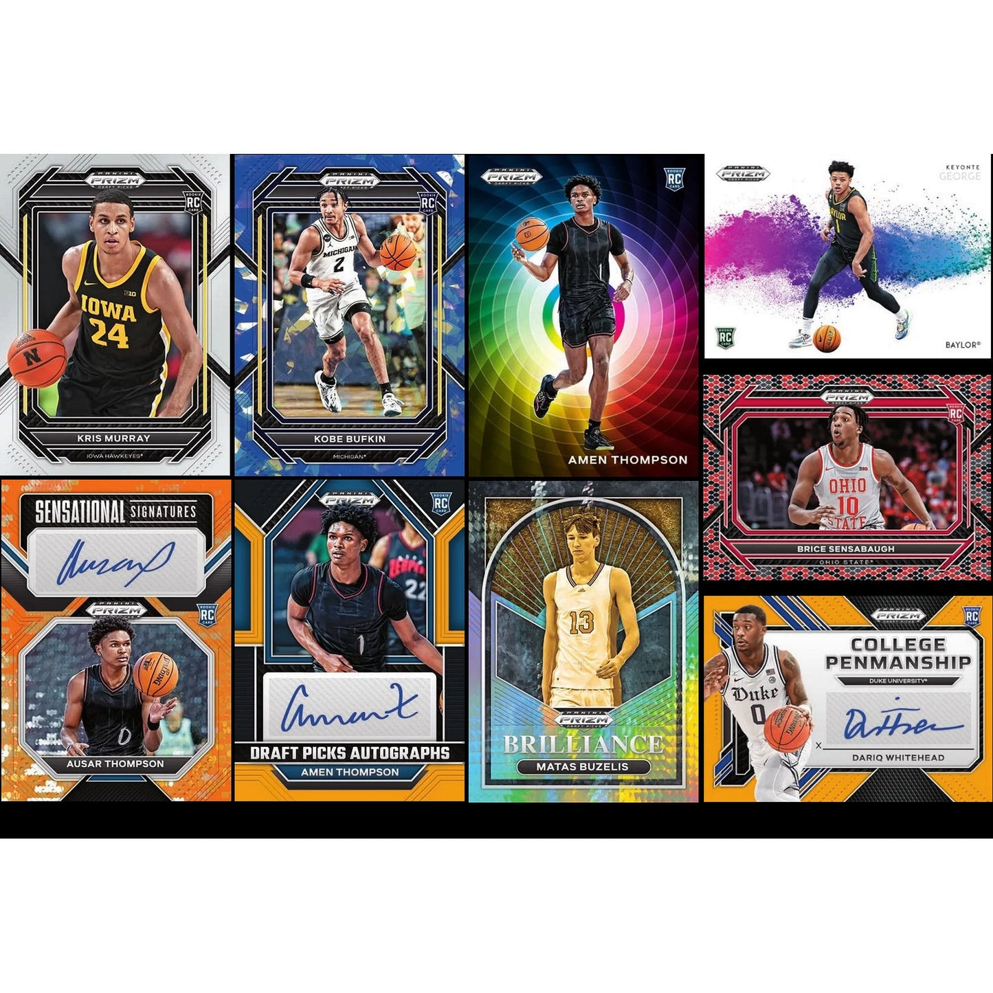 2023/24 Panini Prizm Draft Picks Basketball Blaster Box (6 pks/bx)