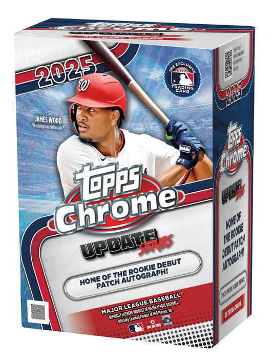 2025 Topps Chrome Update BLASTER BOX