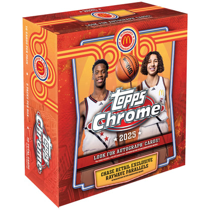 2025 Topps Chrome McDonald's All American MEGA BOX