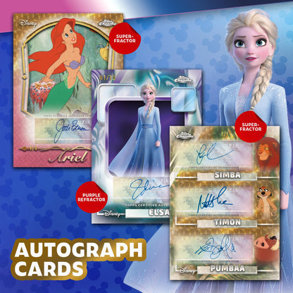 2026 Topps Chrome Disney BLASTER PACK