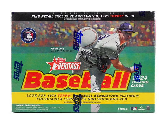 2024 Topps Baseball Heritage Mega Box
