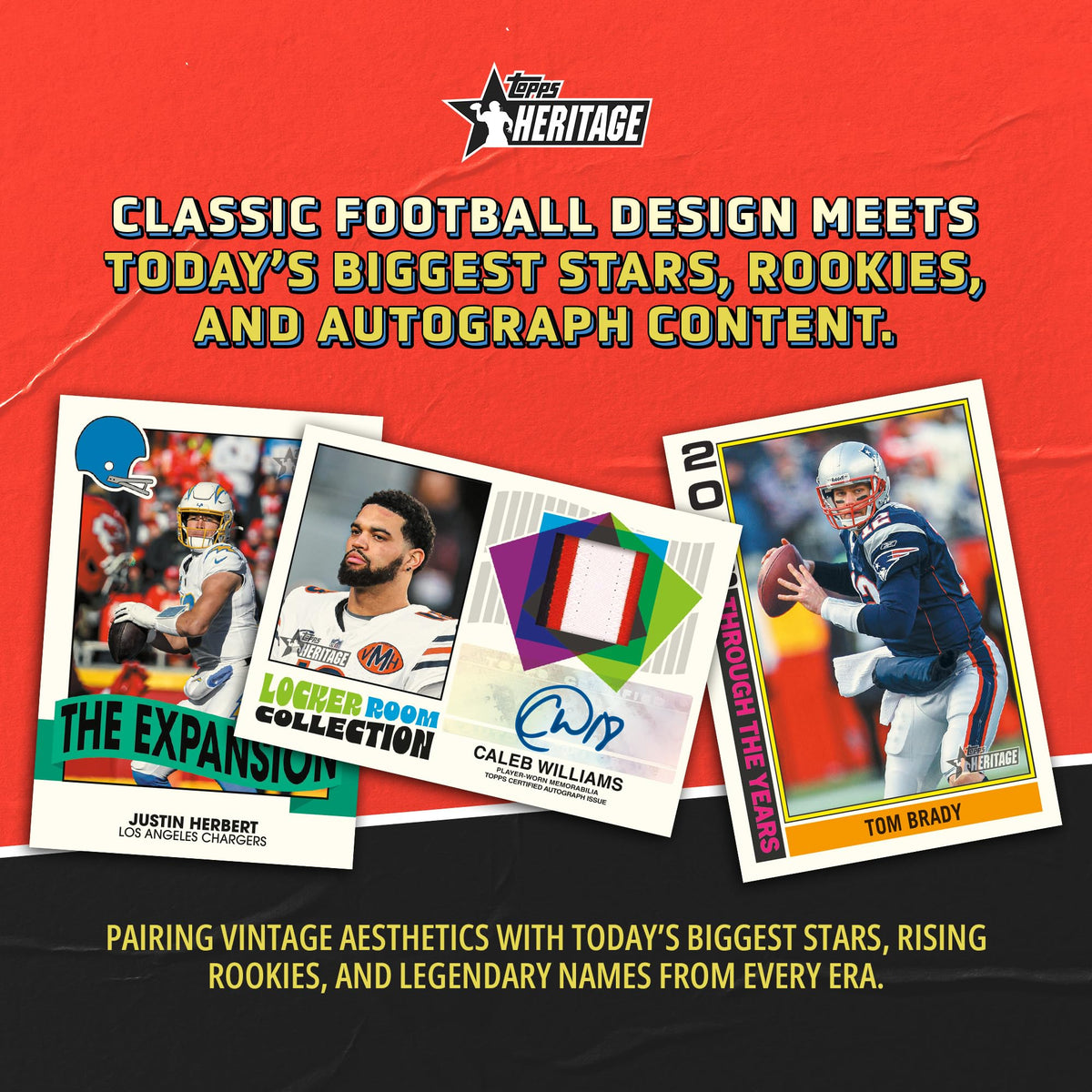 2026 Topps Heritage Football - Factory Sealed - Value Box