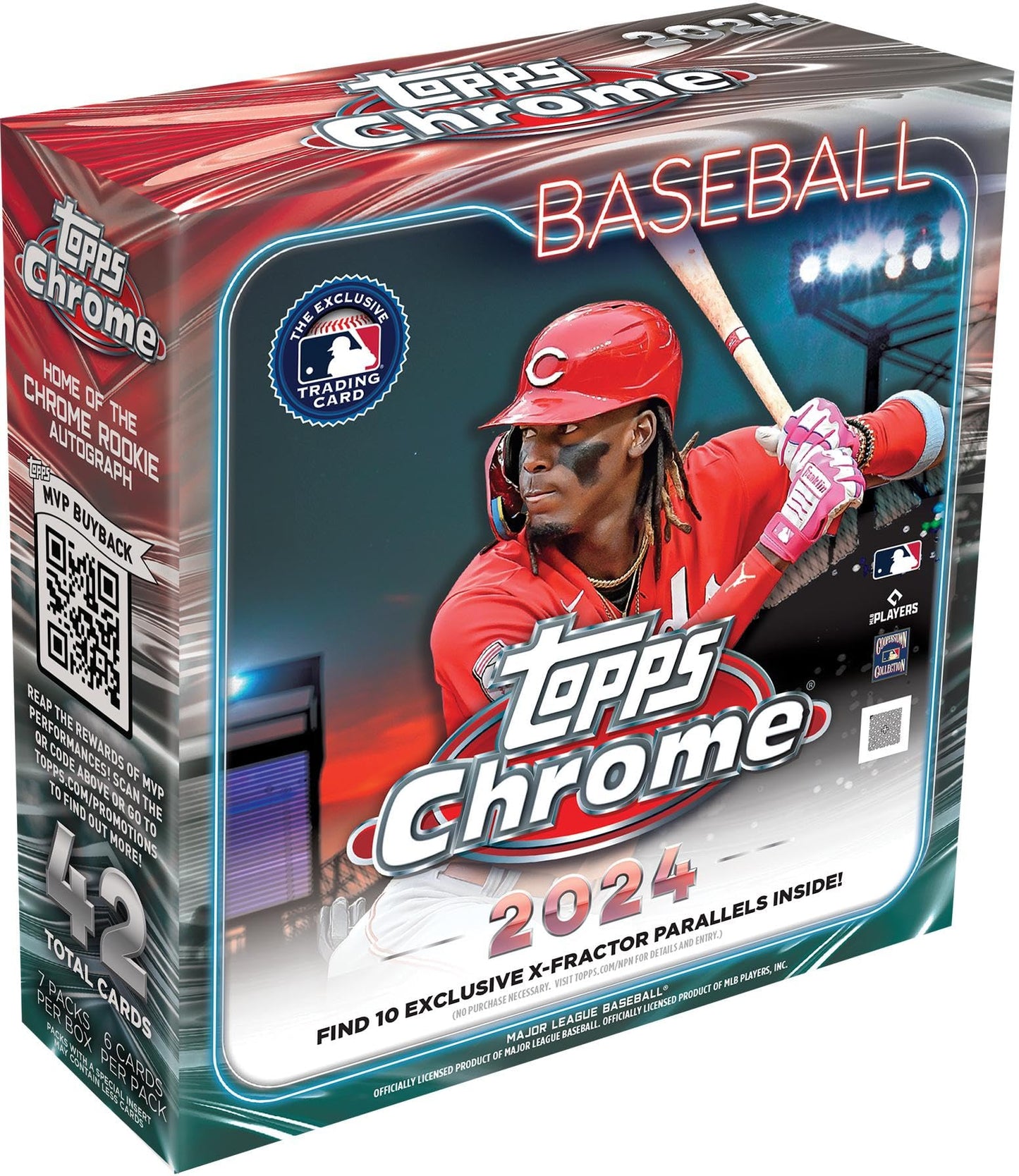 2024 Topps Chrome Baseball Factory Sealed Monster Box - Baseball Complete Sets