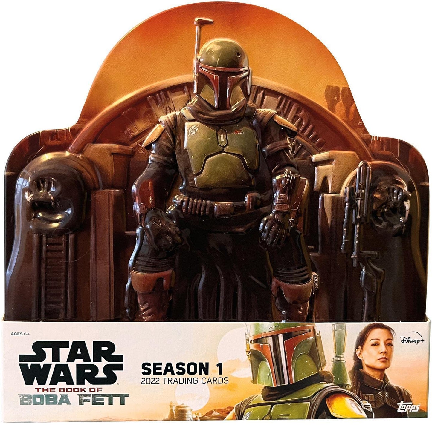 2022 Topps Star Wars Book of Boba Fett Hobby Box (7 Packs/8 Cards: 1 Auto or Sketch)