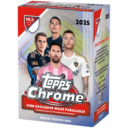 Topps Chrome MLS 2025 - Factory Sealed - Value Box