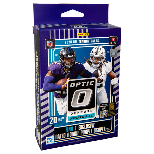 2025 Panini Donruss Optic Football Trading Cards Hanger Box