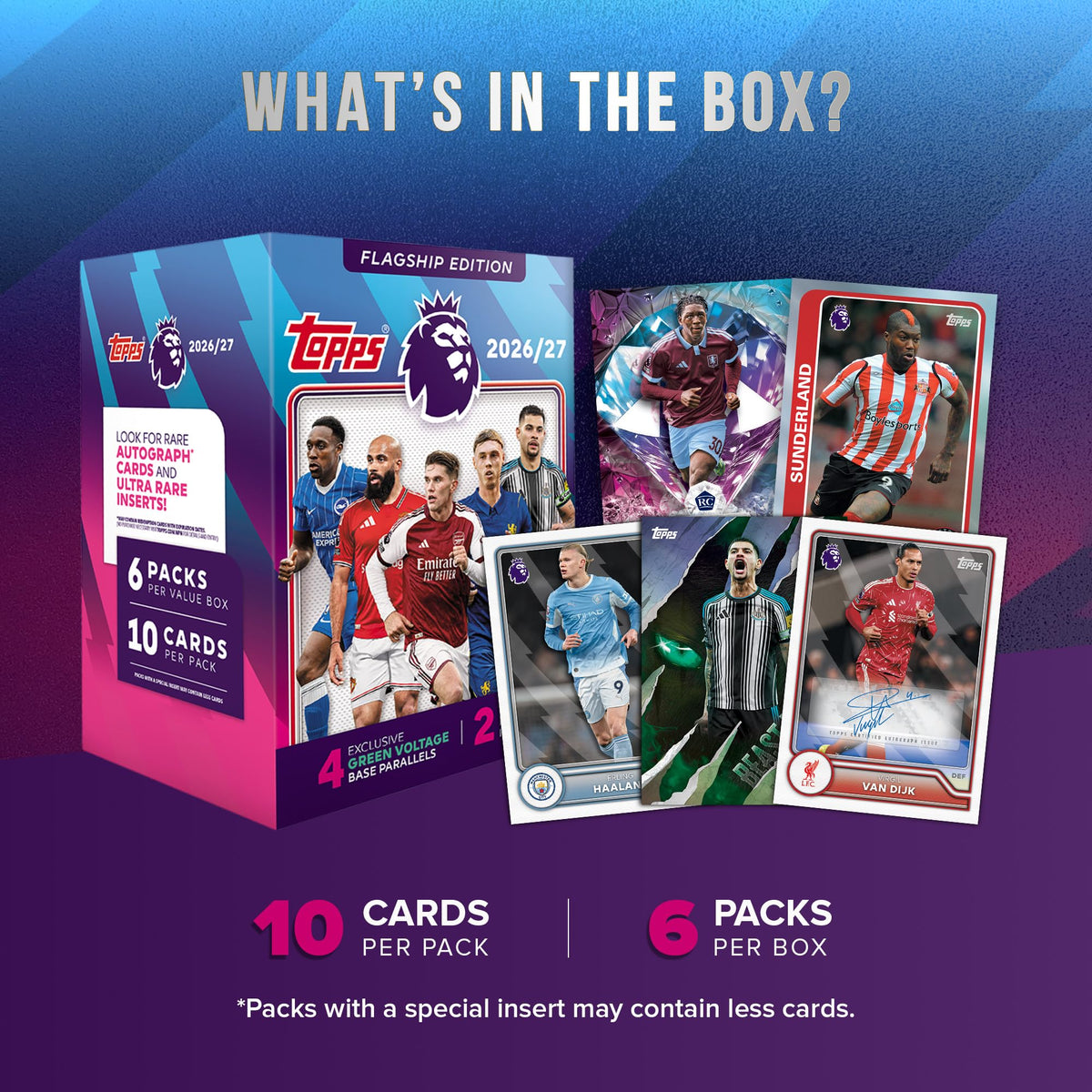 Topps Flagship Premier League 2026/27 - Factory Sealed - Value Box
