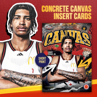 2025 Topps Chrome McDonald's All American MEGA BOX
