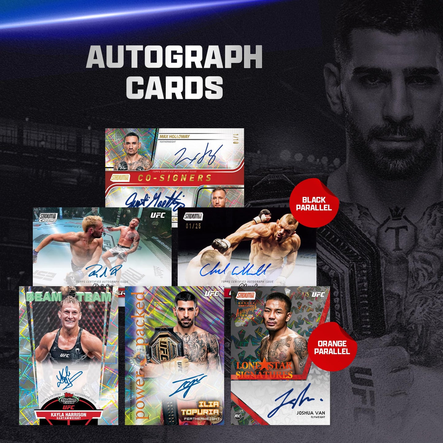 2025 Topps Stadium Club UFC - Factory Sealed - Value Box
