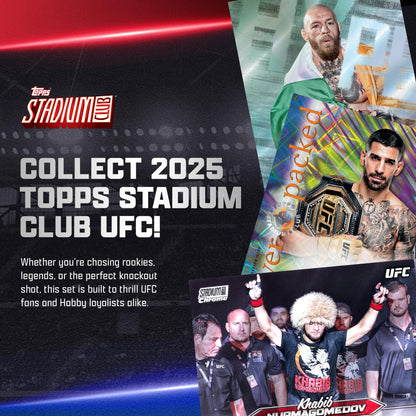 2025 Topps Stadium Club UFC - Factory Sealed - Value Box