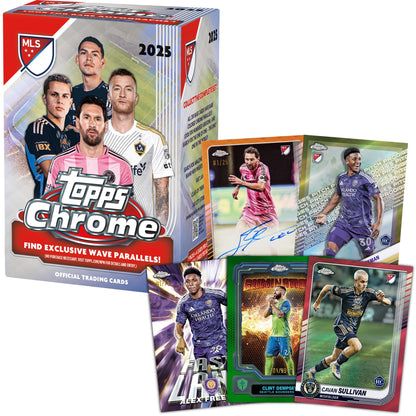 Topps Chrome MLS 2025 - Factory Sealed - Value Box