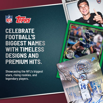 2026 Topps NFL Flagship Football - Factory Sealed - Mega Box