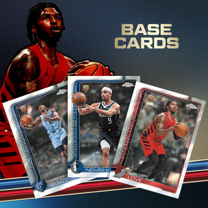 2025-26 Topps Chrome Updates Basketball - Factory Sealed - Value Box