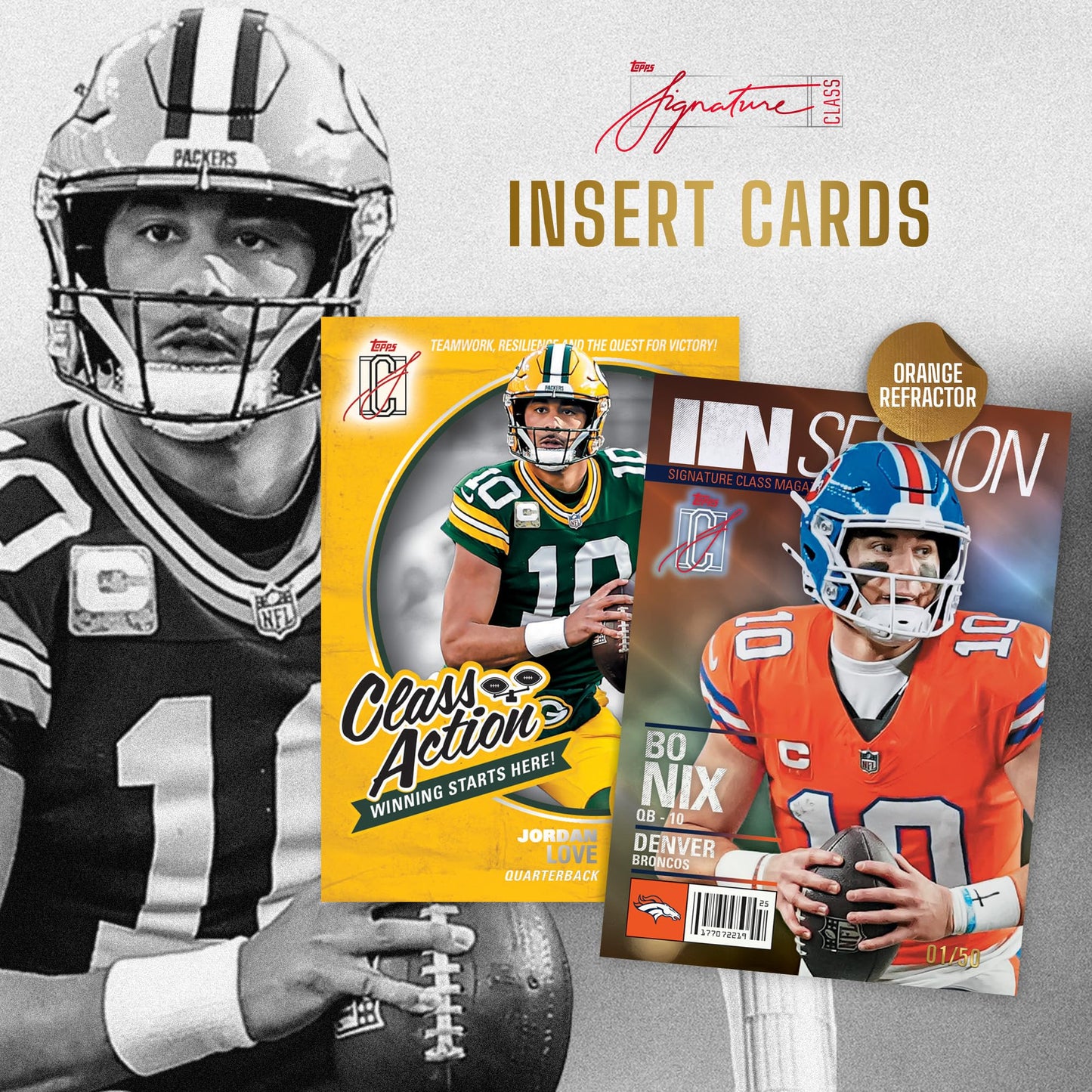 2025 Topps Signature Class Football - Factory Sealed - Mega Box