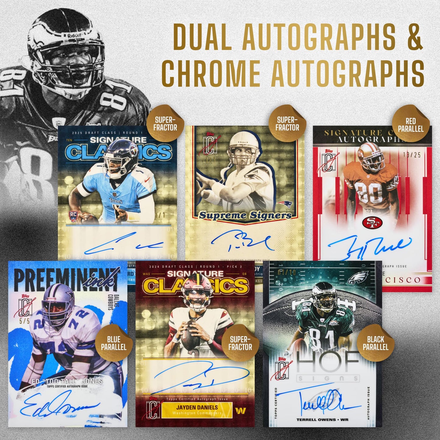 2025 Topps Signature Class Football - Factory Sealed - Mega Box
