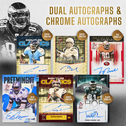 2025 Topps Signature Class Football - Factory Sealed - Mega Box