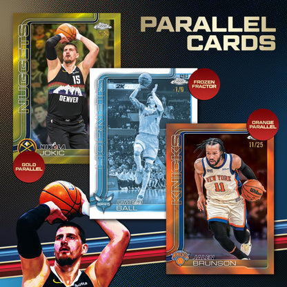2025-26 Topps Chrome Updates Basketball - Factory Sealed - Value Box