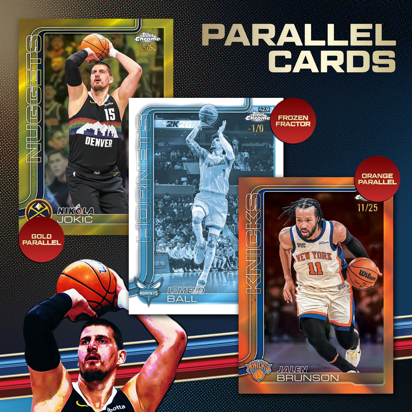 2025-26 Topps Chrome Updates Basketball - Factory Sealed - Mega Box