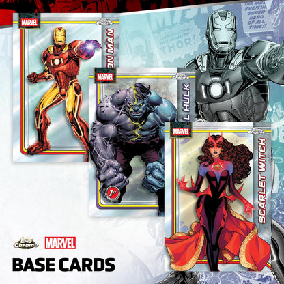 2026 Topps Chrome Marvel Comics – Factory Sealed – Mega Box