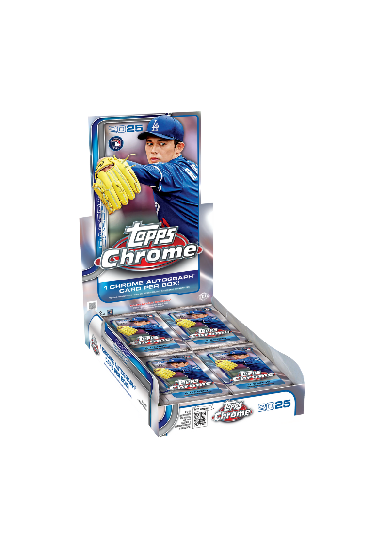 2025 Topps Chrome Baseball HOBBY Box