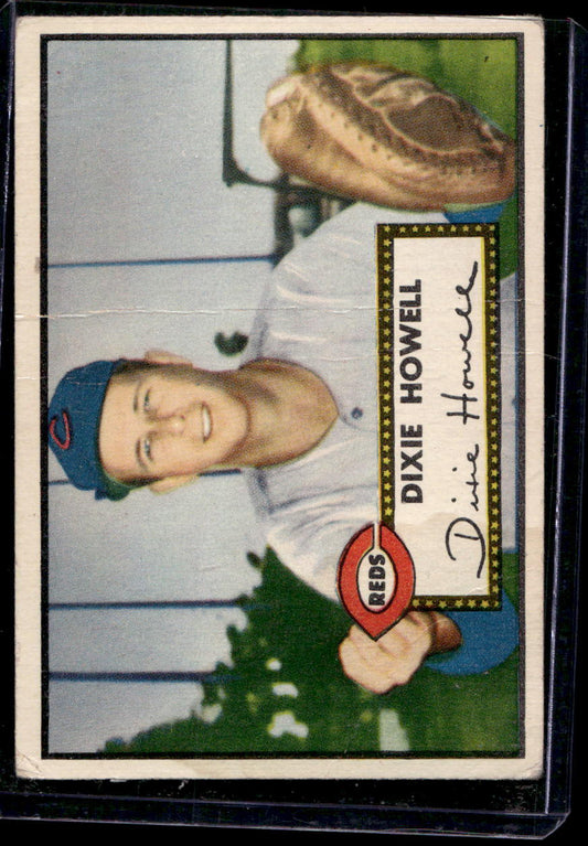 1952 Topps #135 Dixie Howell - GOOD