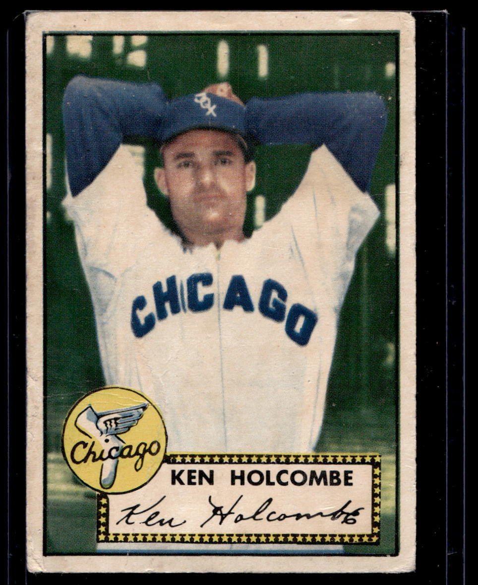 1952 Topps #95 Ken Holcombe - VG