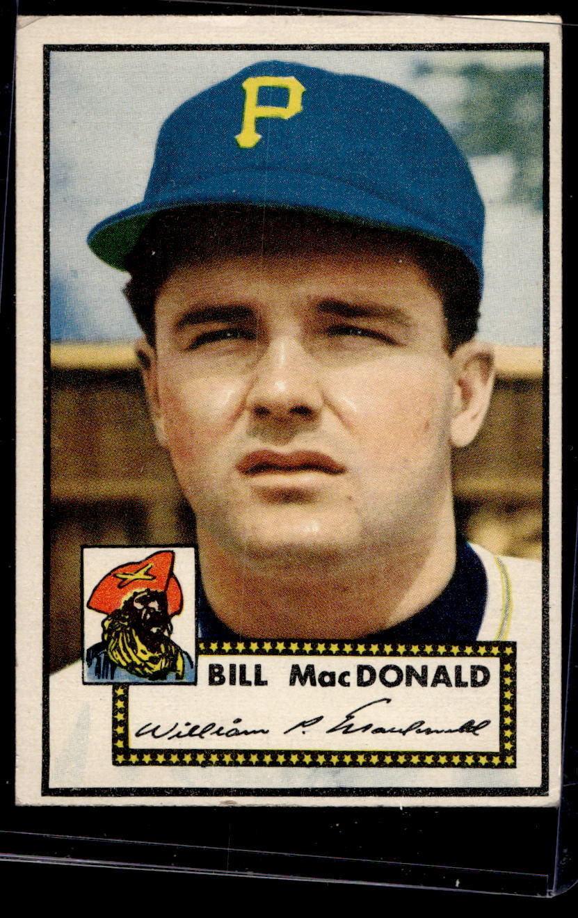 1952 Topps #138 Bill MacDonald - VG-EX