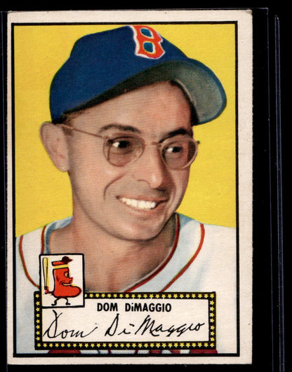 1952 Topps #22 Dom DiMaggio - EX