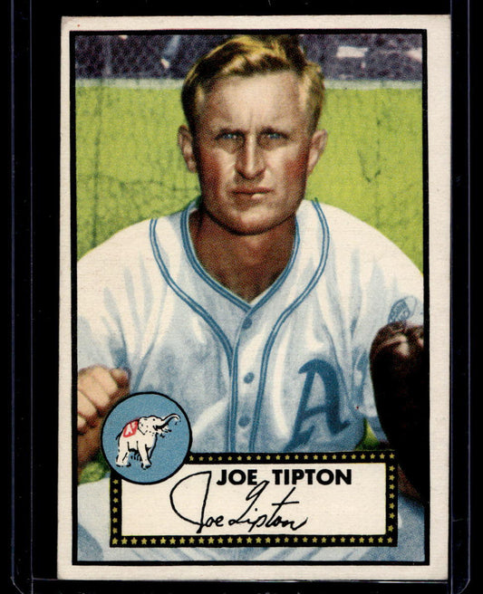 1952 Topps #134 Joe Tipton - EX