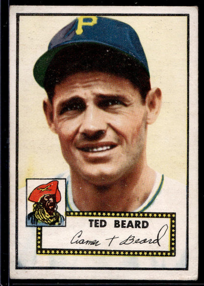 1952 Topps #150 Ted Beard - EX