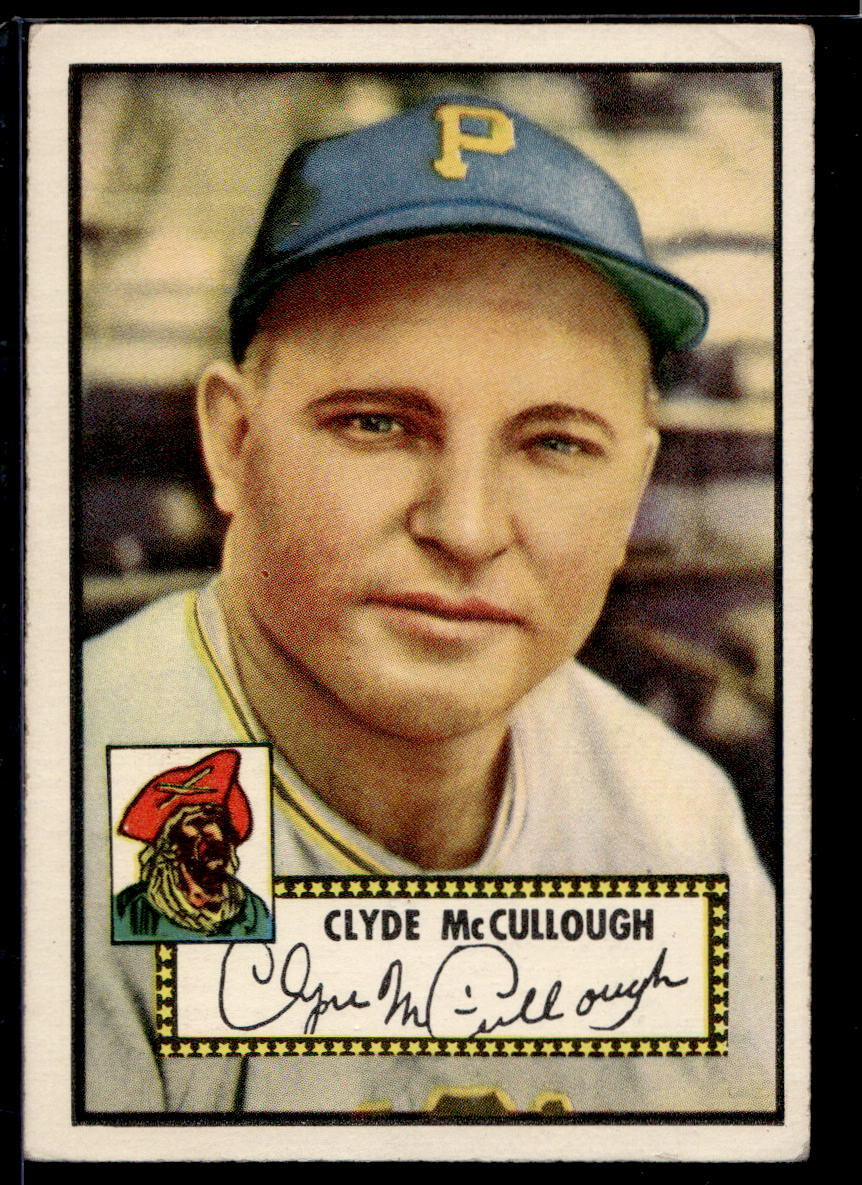 1952 Topps #218 Clyde McCullough - EX